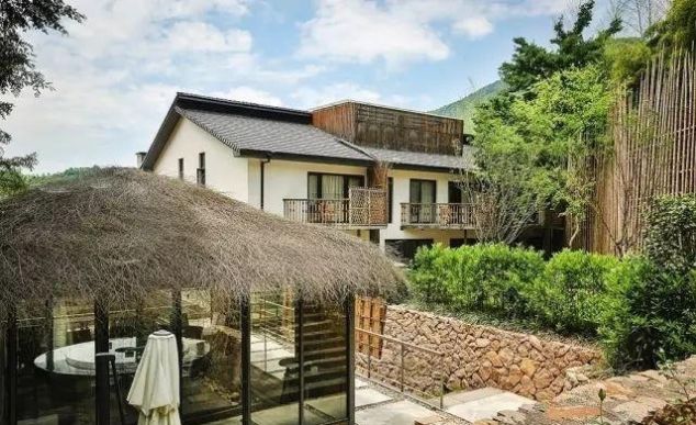 中国超美的民宿院子