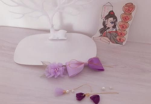 【粘到蝴蝶】丝带做花朵发夹原来可以这么美,教程给你们送来了