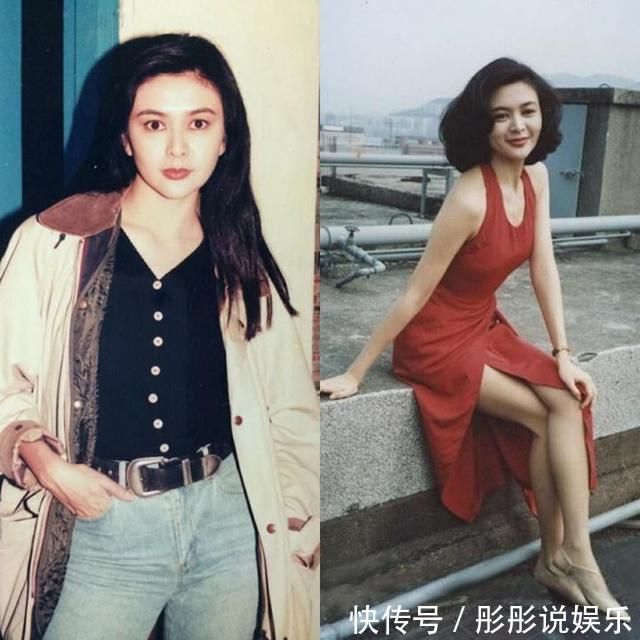 八九十年代，王祖贤就穿堆堆袜，想不到朱茵竟美的不像话