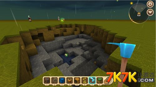 迷你世界耕地连环感应陷阱怎么做