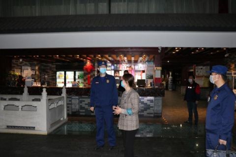  「场所」怀柔消防夜查定点医学观察集中隔离场所排除火灾隐患