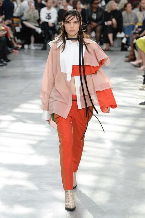 2019春夏时装周上这个小众的牌子 Sacai简直美的不像话