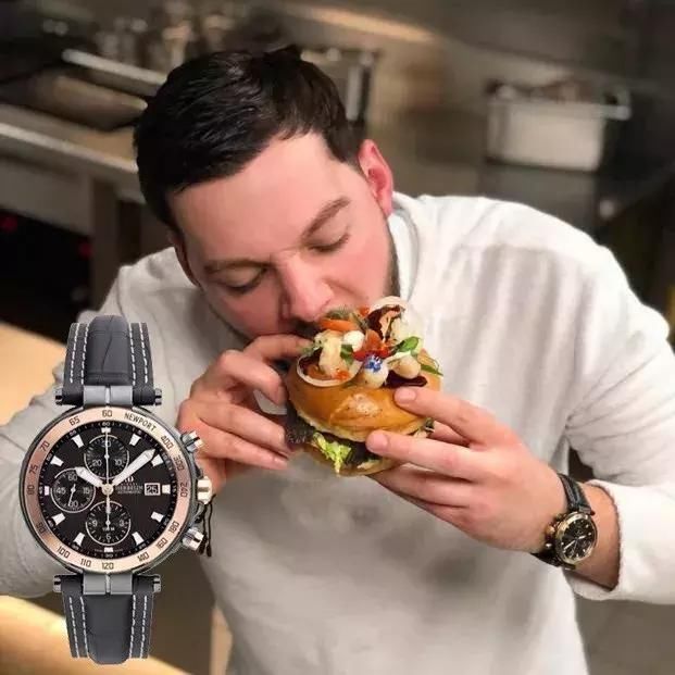 蓝色已经成为腕表的主色调