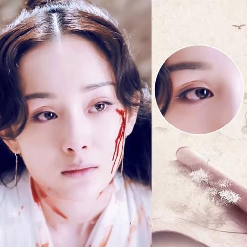 杨幂的“扶摇妆”比白浅好看一万倍，怪不得阮经天对她摸脸杀！