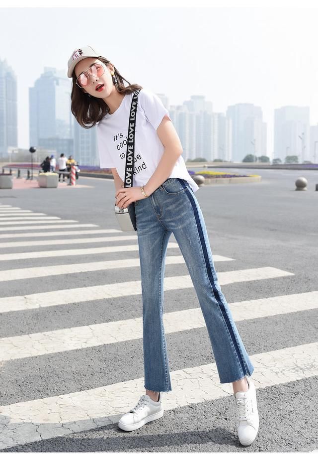 蒋欣穿紧身牛仔裤感觉要撑破!微胖女生穿上这4款牛仔裤才显瘦!