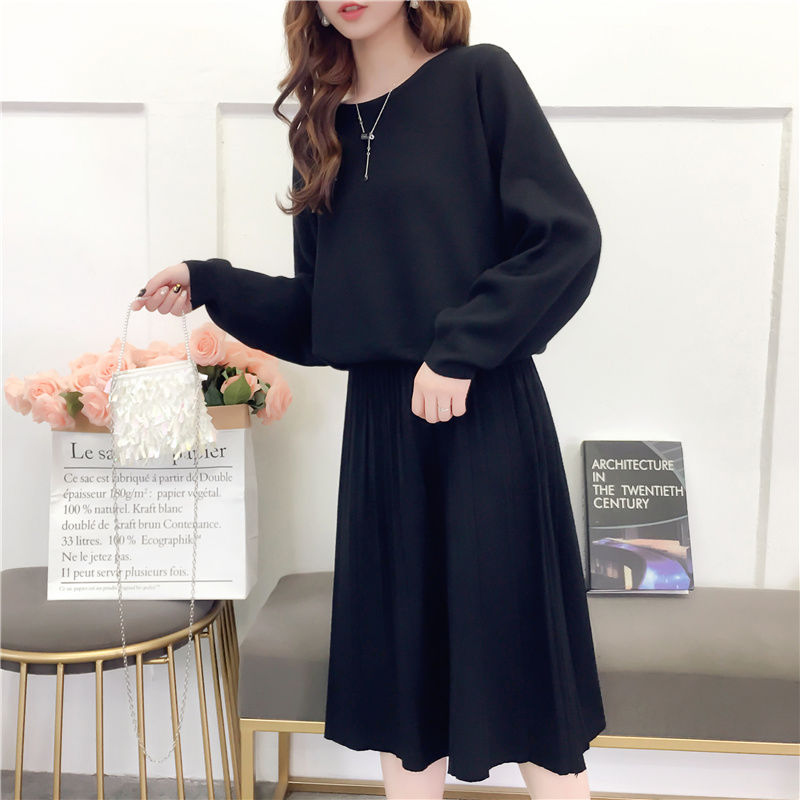 有肚子的女人要穿“宽”点,试试下图高级女裙,胖人穿出时髦感