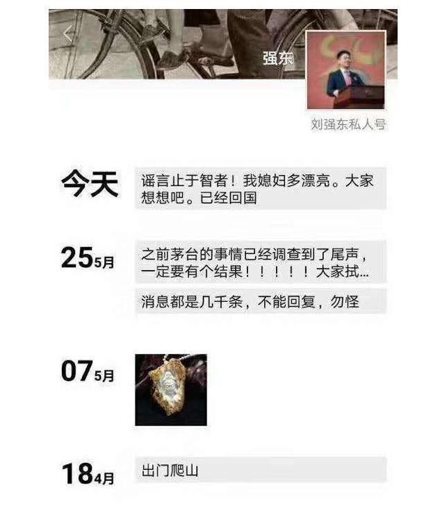 刘强东声明否认性侵事件