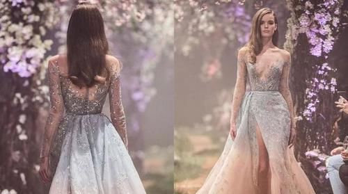  [婚纱]手工珠绣婚纱，把高贵的公主梦演绎的淋漓尽致！