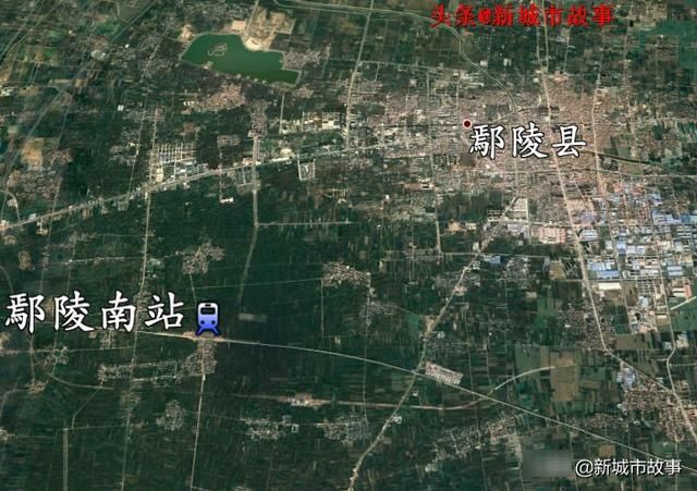  #沿线#郑阜高铁沿线城市带卫星图