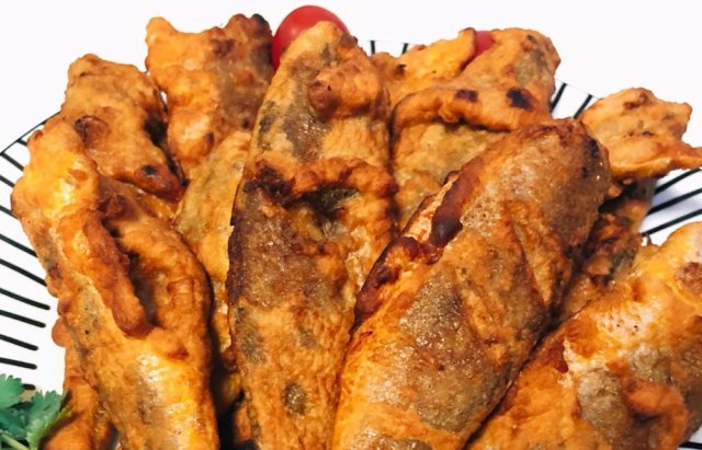 大叔家的温州菜谱:酥炸小黄鱼,鲜香甜嫩,酥脆可