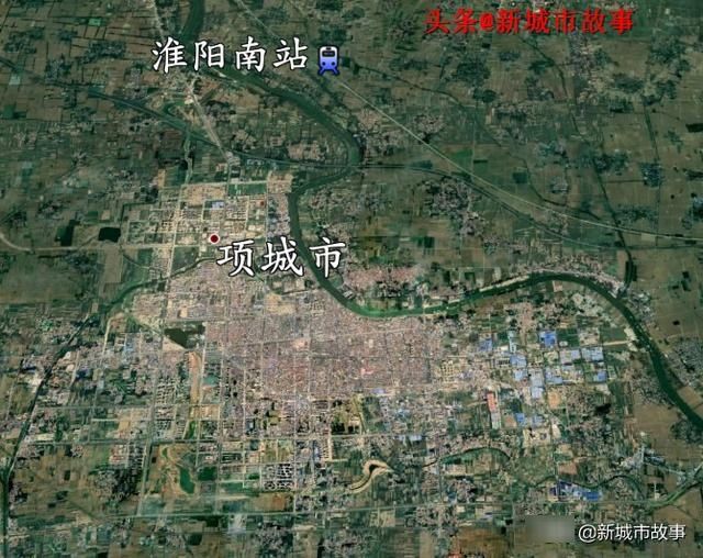  #沿线#郑阜高铁沿线城市带卫星图