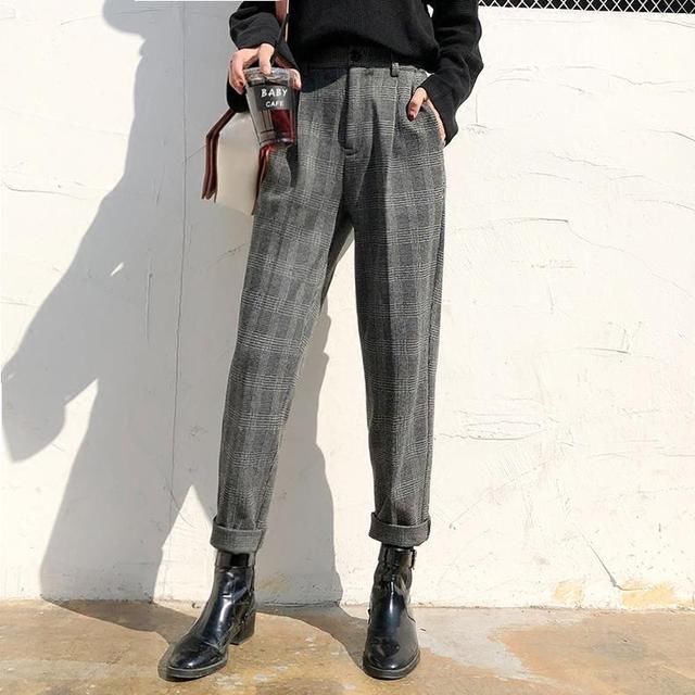 格纹元素称霸秋冬，复古吸睛，轻松出彩，不穿格纹你就out了