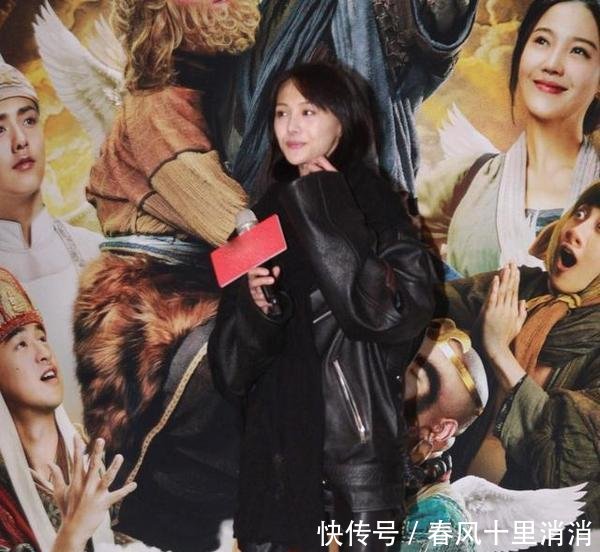 1米64的鲁豫把皮裤穿出了2米既视感, 而她们却毁于皮裤