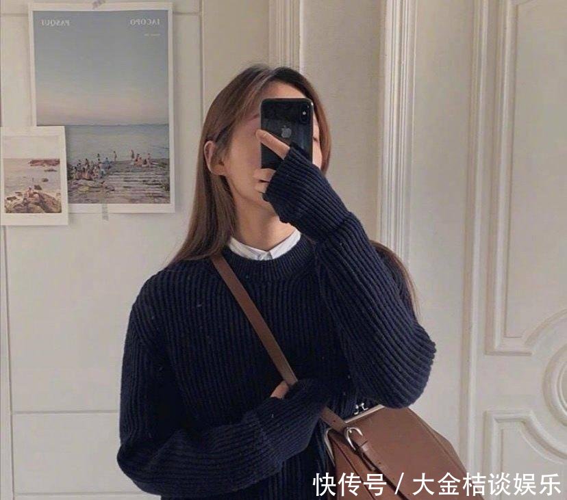  舒适@韩国欧尼简约舒适的日常搭配，气质优雅又显瘦，出门约会超吸睛