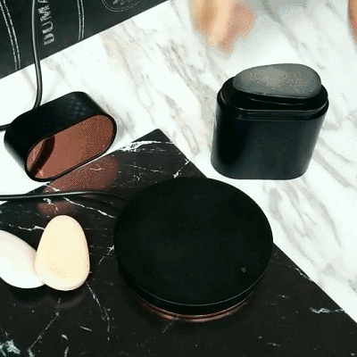 baby妆前皮肤暗嘴歪，妆后美如瓷娃娃?网友:整容般的妆法~