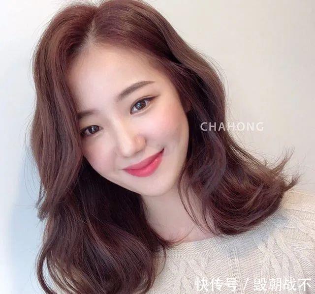  女生■韩素希发色成女生指定范本！其中脏橘色，黑发色最好看