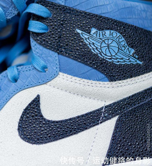「球鞋」这才是神级球鞋!北卡Air Jordan 1 PE实物美图抢先看