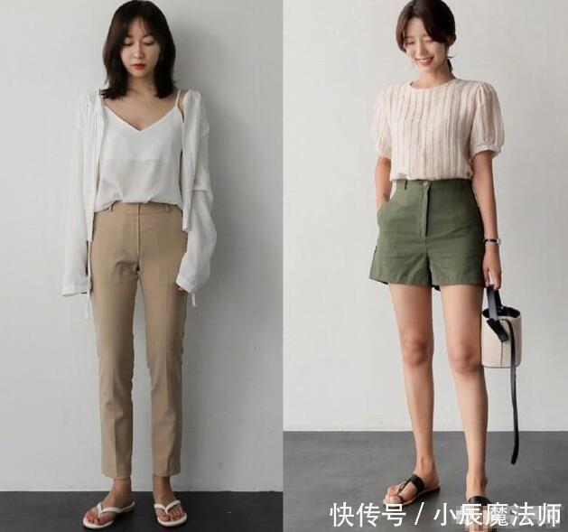 『衣服塞进裤』简单大方的衣服搭配风格?