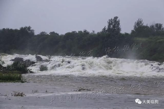 大雨来袭，从临朐县城到冶源水库所见