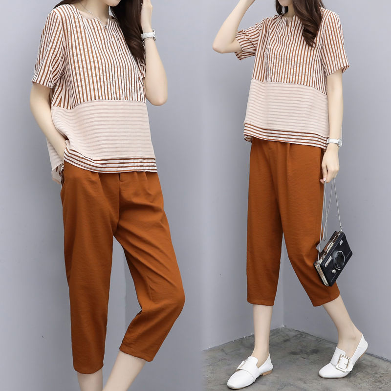 53岁婆婆穿这，新款套装，去跳广场舞，洋气显嫩，阿姨们都想买