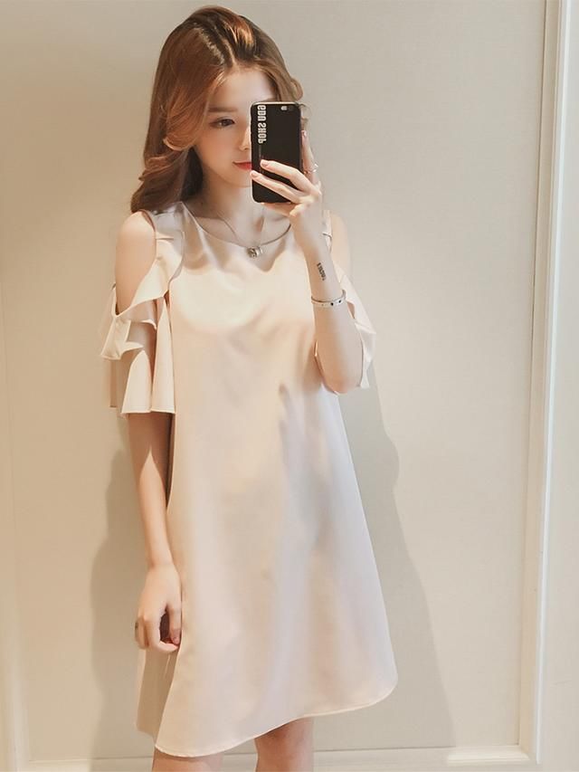 轻熟甜美的韩范儿连衣裙，小姐姐这样穿颜值爆表哦！