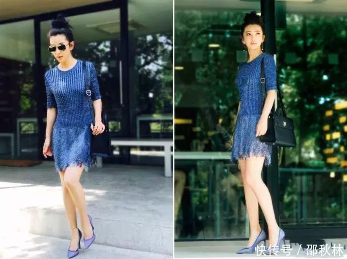 李冰冰全身只穿一件裹胸, 竟一点违和感都没有, 说她18岁我都信