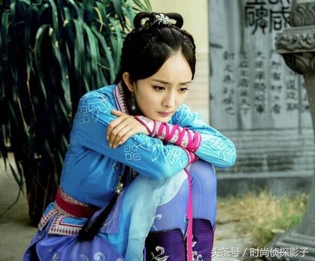 满腹心事的古装女子,李若彤随性、贾静雯朴素,刘亦菲楚楚动人