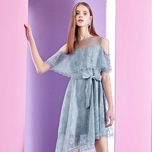 唯美的蕾丝连衣裙，深到骨子里的优雅