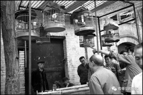 老照片：1984年成都农贸市场