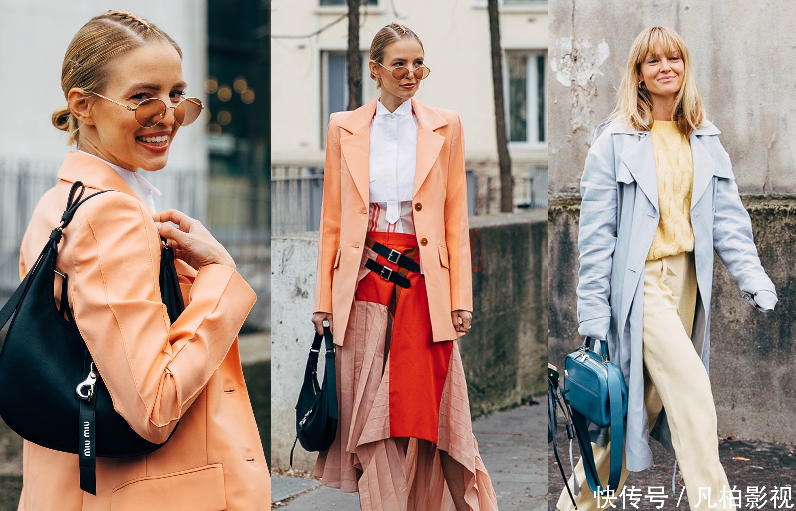 淡淡的@淡淡的暖色其实很好搭,为什么不尝试呢?2020早春多造型穿搭推荐