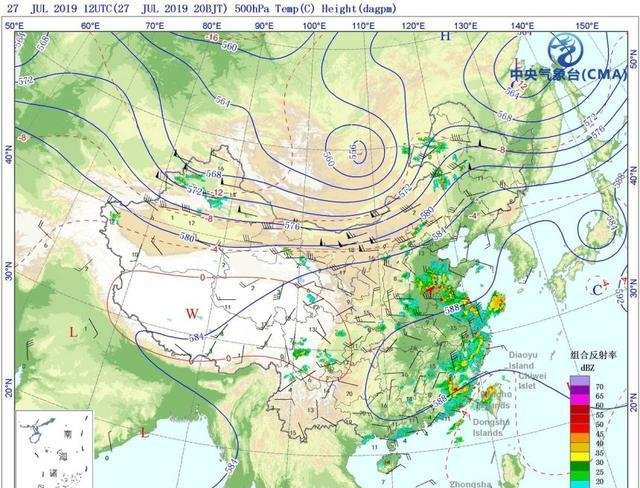 华北降雨或提前到28日，局部暴雨，6号台风停编，7号可能也快了