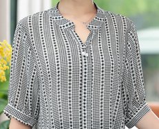 “妈妈装”又出新款了,巨适合五六十岁妈妈,穿上想不美都难