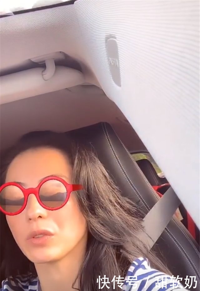 #违法#张柏芝自曝违法视频，网友举报要求警察抓她