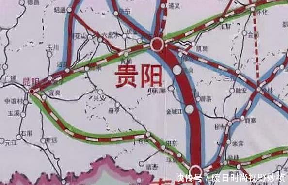  「途经」我国西南首条高铁即将问世，途经之地不可限量，这个省