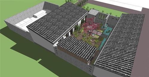 花15万，改造老宅三合院，静水流深，这个庭院简直太美了！