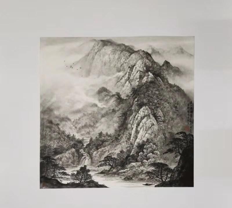  「建国」建国70周年重点推荐艺术家刘国志国画作品欣赏