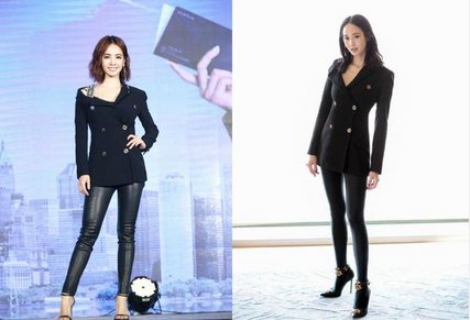 蔡依林对自己真狠!穿恨天高脚背都变形了，还不如张钧宁穿得好看