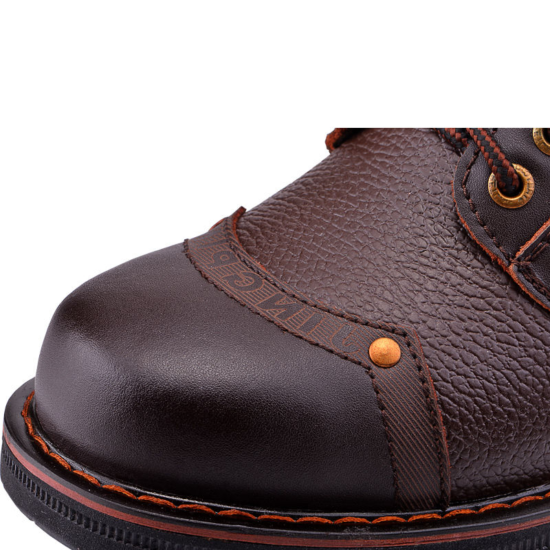 有一种男鞋:叫“搬砖鞋”,不怕钢钉,不怕砸,穿着不闷脚还时髦