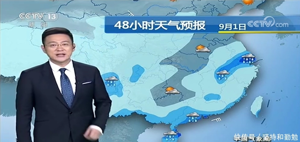 【两天】中央气象台：未来两天（8月31-9月1号），中到大雨+暴雨