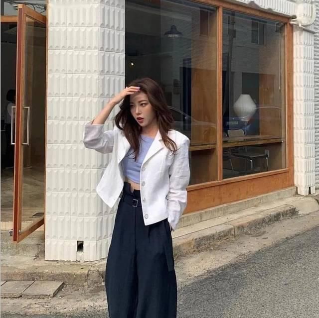  『春天』西装+T恤=巨时髦巨显瘦，让你A爆整个春天！