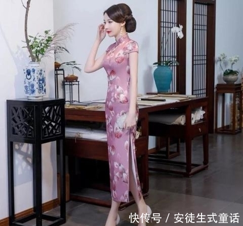女性|立领修身长旗袍的“五美”,一定要了解哦!