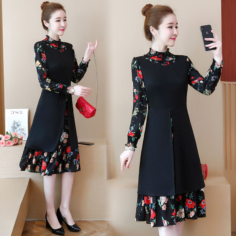 中秋新上架:洋气秋裙!忒适合32-56岁穿,比旗袍更有女人味