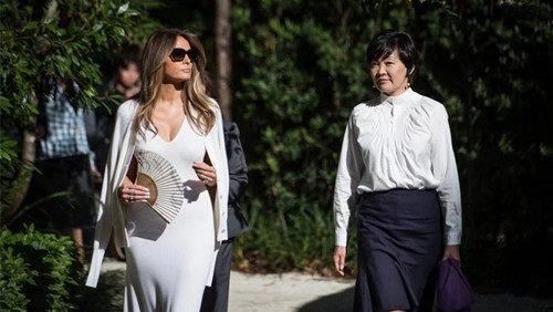 48岁美国第一夫人黄金比例的身材，高清镜头下是真的年轻