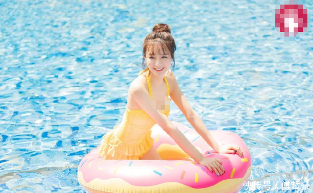 沈梦辰晒泳装美照,网友直呼:身材真好,海涛真是