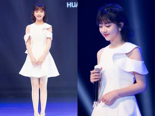 28岁谭松韵与31岁赵丽颖同换一款新发型，终于见识了减龄最高境界