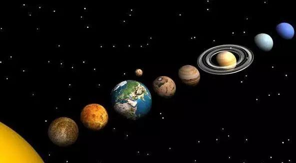 太陽系八大行星連成一線的概率有多大 雪花新闻 太陽系八大行星連成一線的概率有多大 雪花新闻
