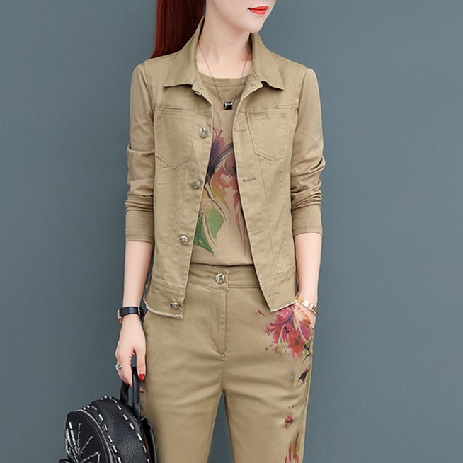 腰粗屁股大女人,少穿连衣裙!试试这“显瘦套装”,好看还很瘦