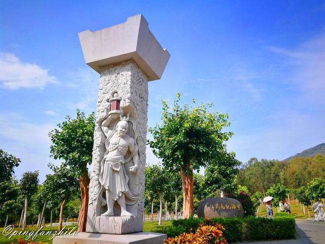 世界最高的海上佛像，差点是自由女神像的两倍