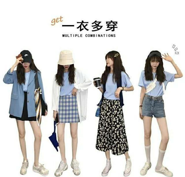『不少』一衣多穿:一件纯色T恤教你25种穿法,休闲又时髦,学会省不少钱