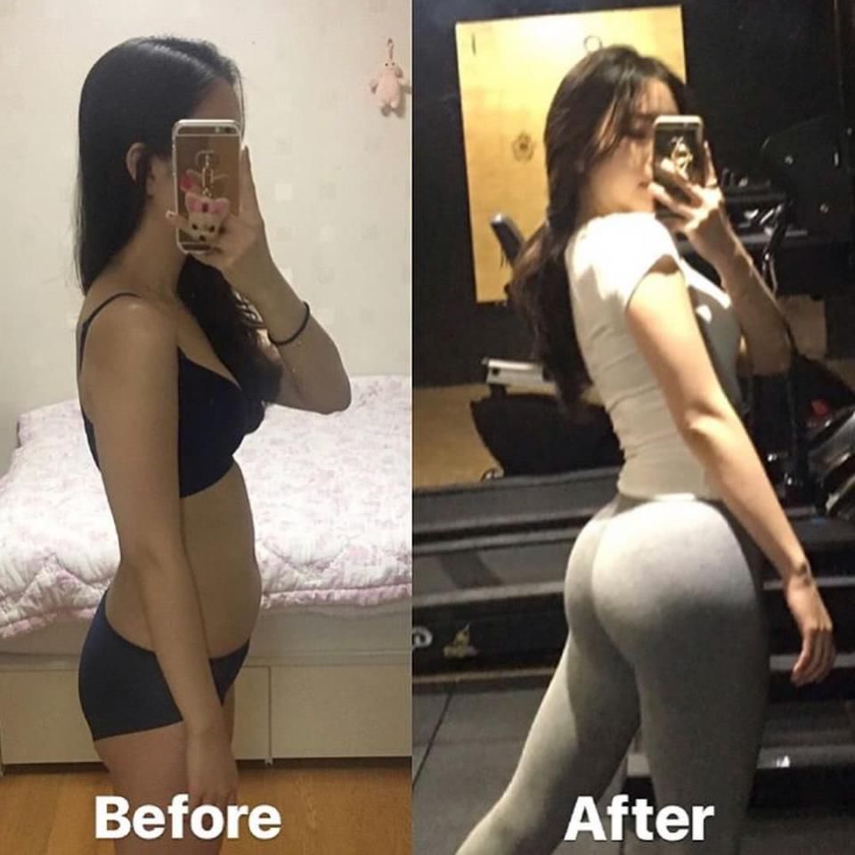 她比明星有气质，比其他女神还要辣，健身前后对比照说明了作用!